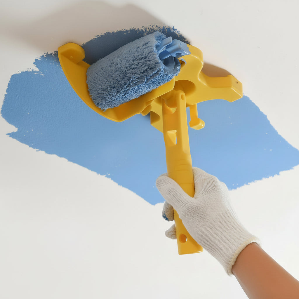 Rodillo Pintura Bordes Guía Precisa Paredes Molduras DIY