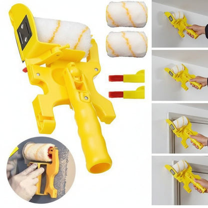 Rodillo Pintura Bordes Guía Precisa Paredes Molduras DIY