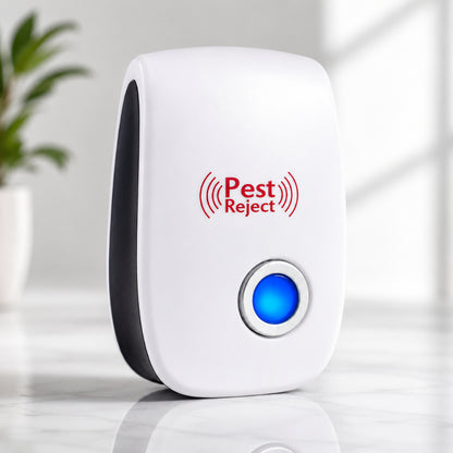 Dispositivo ultrasónico repelente de plagas para interiores, enchufable, control de insectos