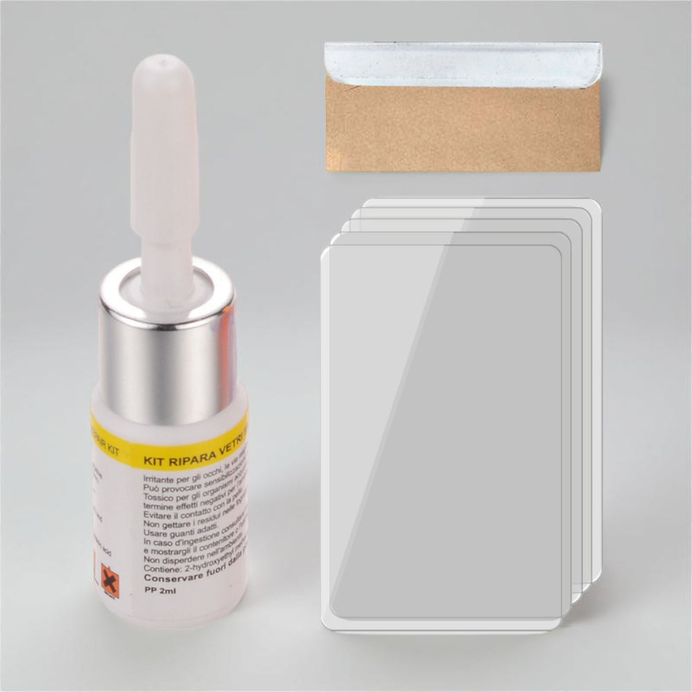 Kit di riparazione per schermo del telefono Strumento per la riparazione di crepe con vetro liquido
