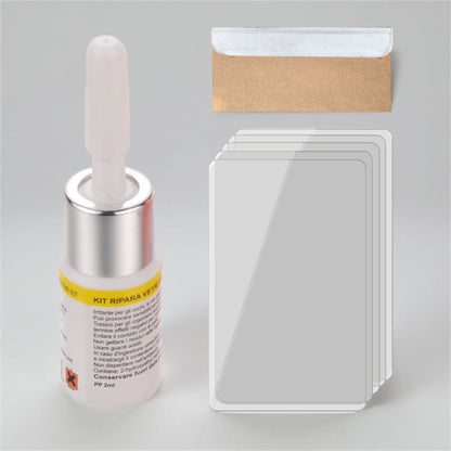 Kit di riparazione per schermo del telefono Strumento per la riparazione di crepe con vetro liquido
