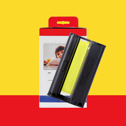 Cartucho de Recarga de Papel Fotográfico Paquete de Reemplazo para Impresora de Teléfono Inteligente 4x6
