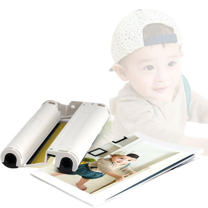 Cartucho de Recarga de Papel Fotográfico Paquete de Reemplazo para Impresora de Teléfono Inteligente 4x6