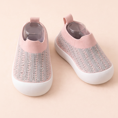 Scarpe Bambini Sneakers Mesh Traspirante Antiscivolo Slip On