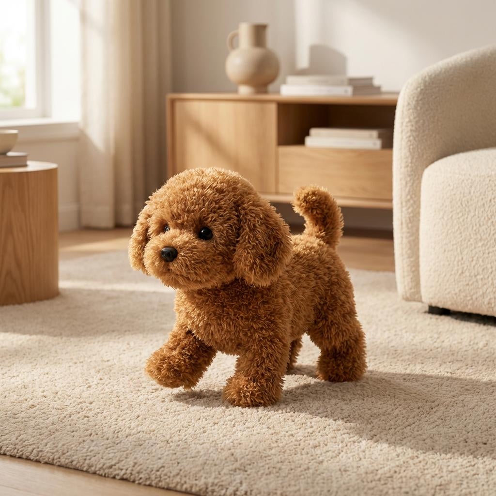 Plüschtier Hund Interaktiv Realistisch Weich Beweglich