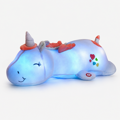 Plush Night Light Rainbow LED Cozy Sleep Toy