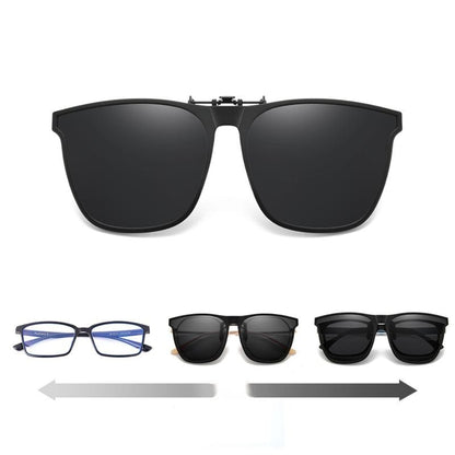 Polarized Sunglasses UV Protection Clip-On Foldable Trim
