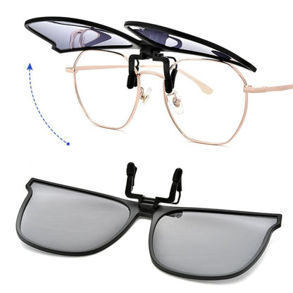Polarized Sunglasses UV Protection Clip-On Foldable Trim