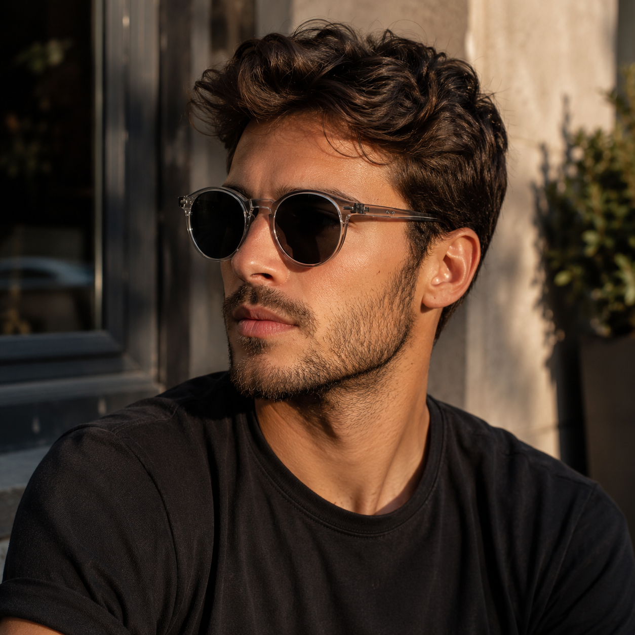 Ochelari de soare polarizați protecție UV sport rotunzi retro