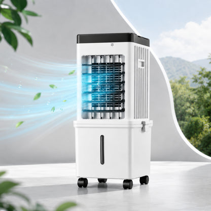 Condizionatore d'aria portatile 12000 BTU raffreddamento evaporativo compatto