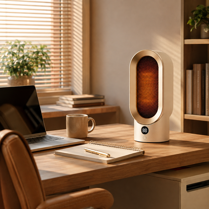Portable Electric Heater Compact Design Quick Heating