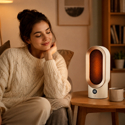 Portable Electric Heater Compact Design Quick Heating