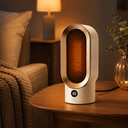 Portable Electric Heater Compact Design Quick Heating