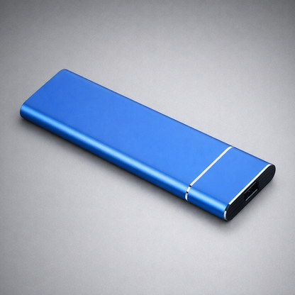 External Hard Drive Portable USB C Ultra Thin 500GB Storage