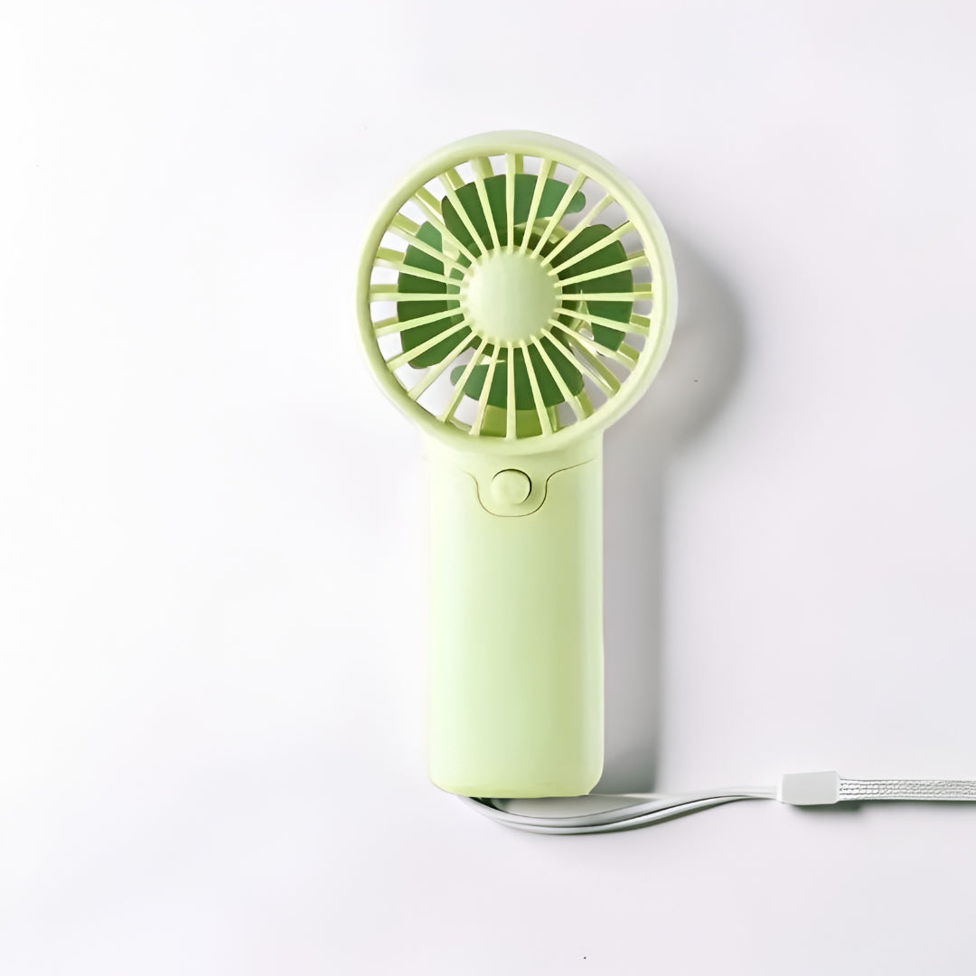 Ventilator portabil mini cu baterie, ventilator de răcire portabil pentru călătorii