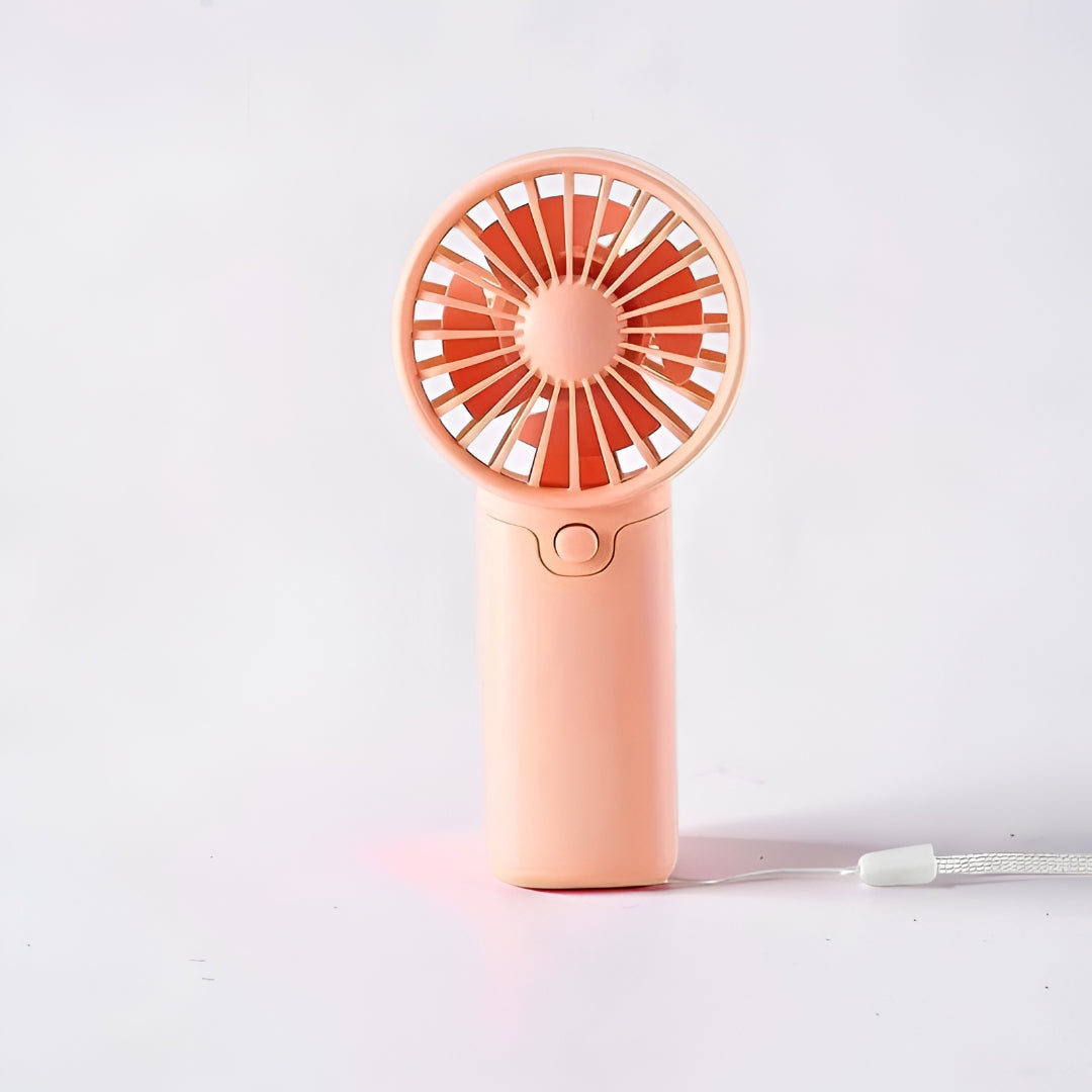 Ventilator portabil mini cu baterie, ventilator de răcire portabil pentru călătorii