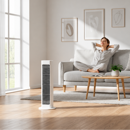 Tragbarer Turmventilator Oszillierender Kühlventilator