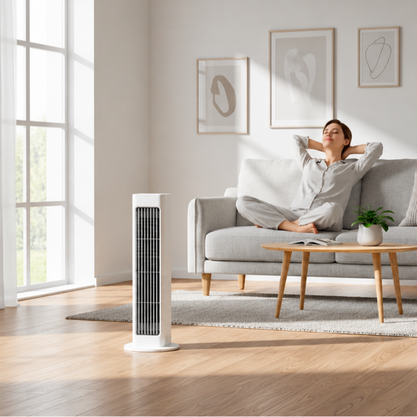 Tragbarer Turmventilator Oszillierender Kühlventilator