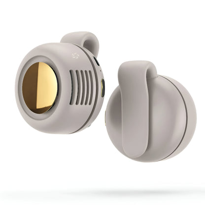 Ventilador portátil portátil manos libres con clip para cintura enfriador
