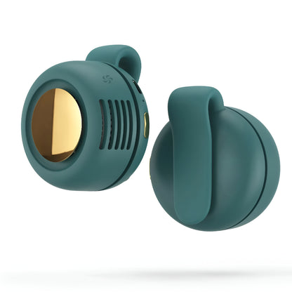 Ventilador portátil portátil manos libres con clip para cintura enfriador