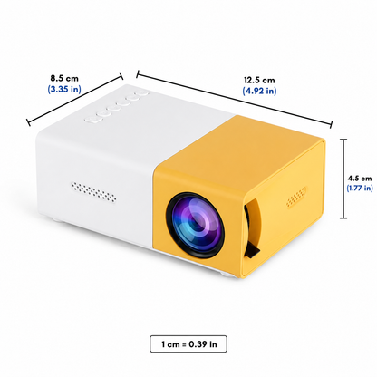 Proyector portátil mini WIFI 6 1080p Proyector HDMI