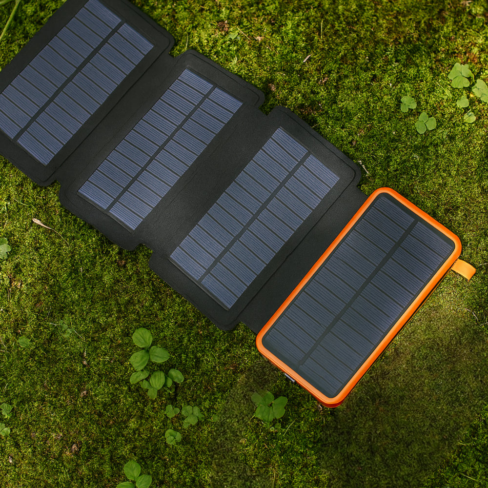 Portable Solar Charger Power Bank Foldable Panel