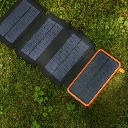 Portable Solar Charger Power Bank Foldable Panel