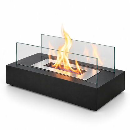 Portable Tabletop Fireplace Modern Indoor Decor Home
