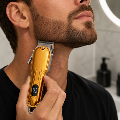 Powerful Motor Hair Beard Trimmer Sharp Blade Skin Fade