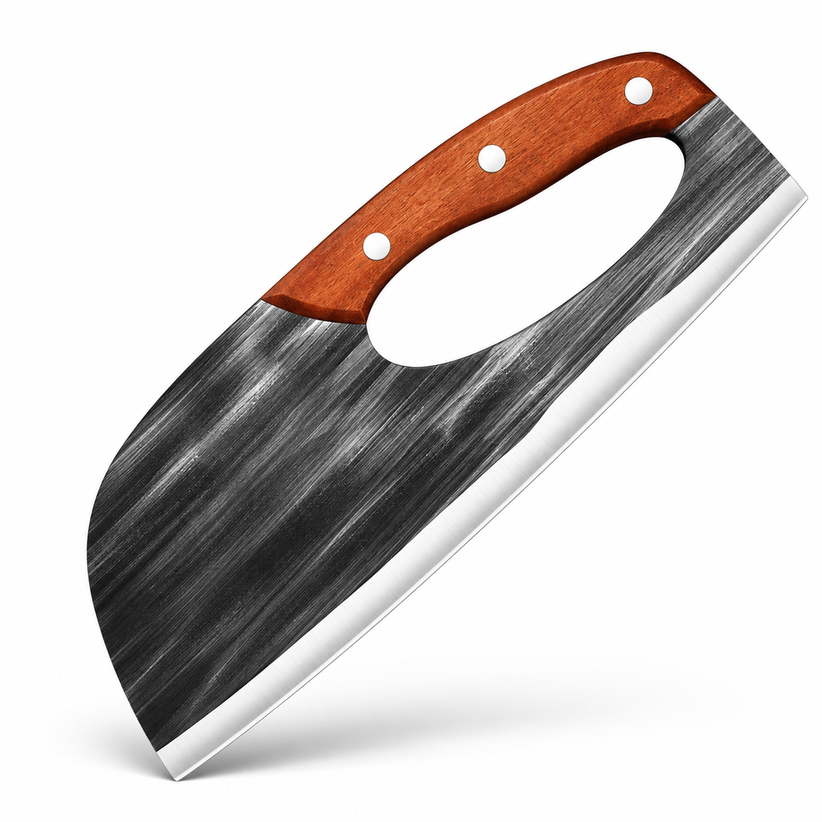 Coltello da cucina forgiato con precisione, multiuso, con impugnatura ergonomica