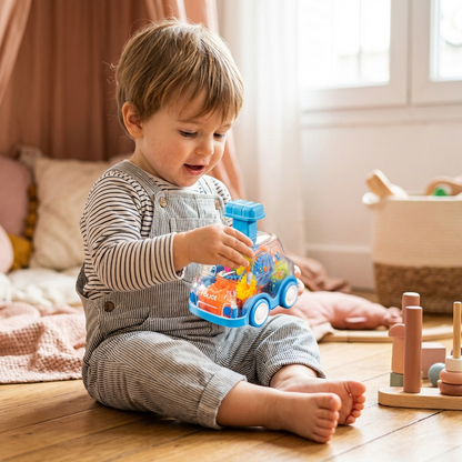 Carro Brinquedo Mecanismo Engrenagem Educativo Infantil Colorido