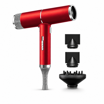 Secador de cabelo profissional leve, de alta velocidade e design compacto
