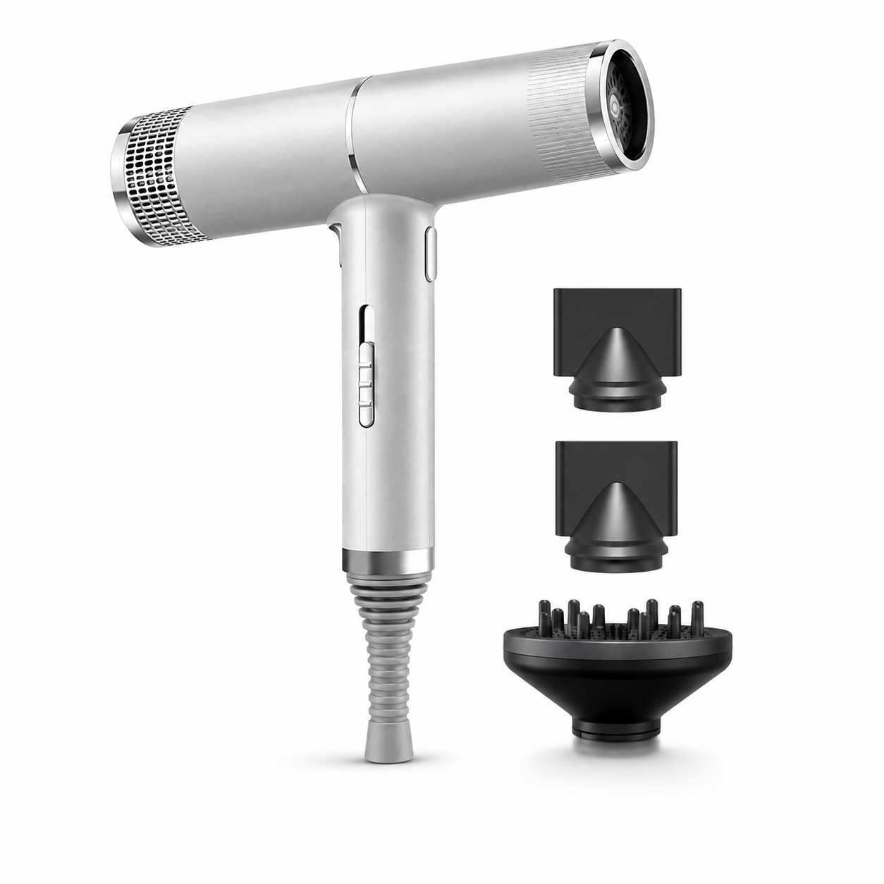 Secador de cabelo profissional leve, de alta velocidade e design compacto
