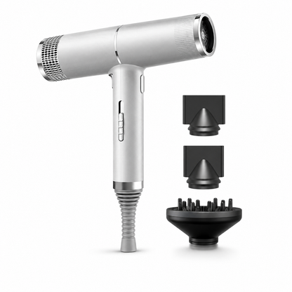 Secador de cabelo profissional leve, de alta velocidade e design compacto