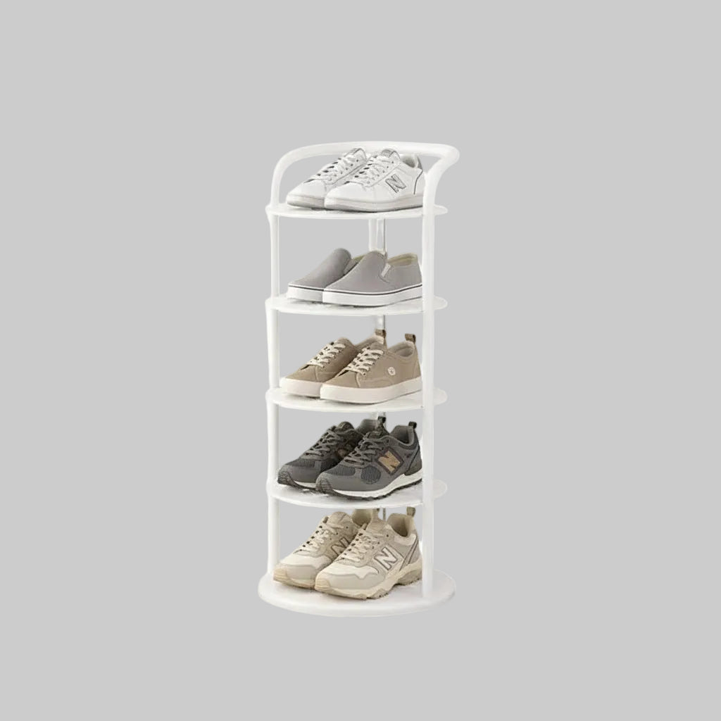 Schuhregal Vertikale Aufbewahrung Metall Organizer Flur Schrank