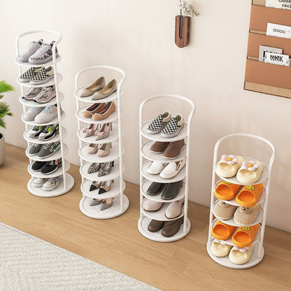 Schuhregal Vertikale Aufbewahrung Metall Organizer Flur Schrank
