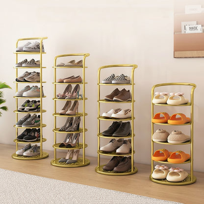 Schuhregal Vertikale Aufbewahrung Metall Organizer Flur Schrank