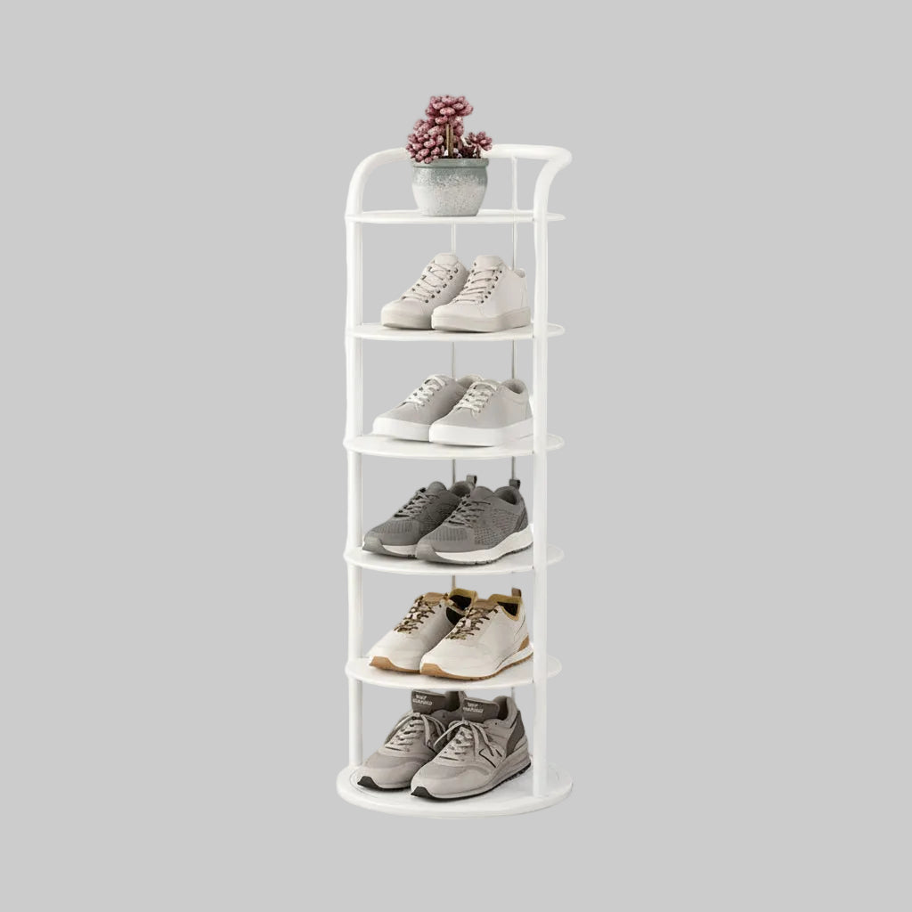 Schuhregal Vertikale Aufbewahrung Metall Organizer Flur Schrank