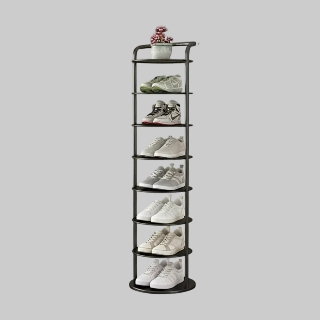 Schuhregal Vertikale Aufbewahrung Metall Organizer Flur Schrank