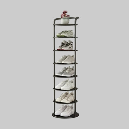 Schuhregal Vertikale Aufbewahrung Metall Organizer Flur Schrank