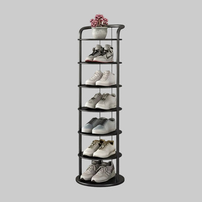Schuhregal Vertikale Aufbewahrung Metall Organizer Flur Schrank
