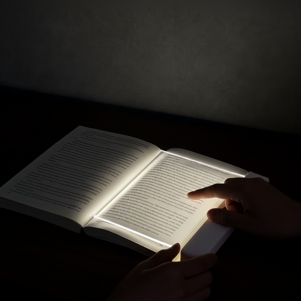 Lampada da lettura a LED sottile ultra ricaricabile USB