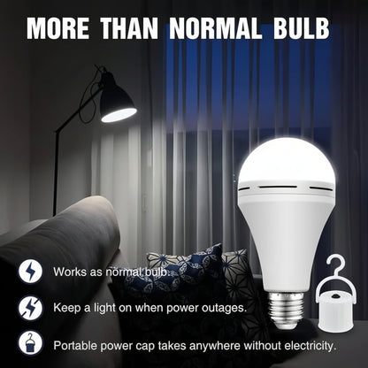 Bombilla LED Recargable de Emergencia Luz Blanca Potente