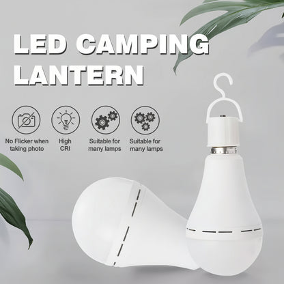 Bombilla LED Recargable de Emergencia Luz Blanca Potente