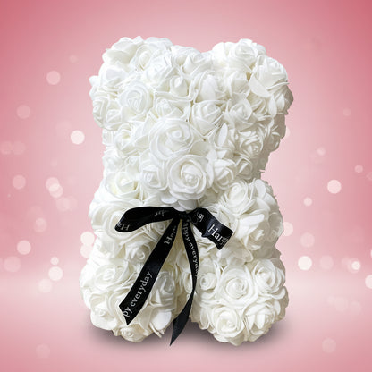 Kunstig Blomst Rose Bjørn Skum Valentinsgave