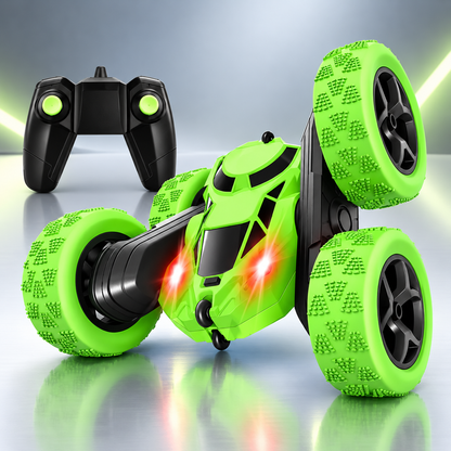 Rc Stunt Car Flipping Remote Control Off Road Tires