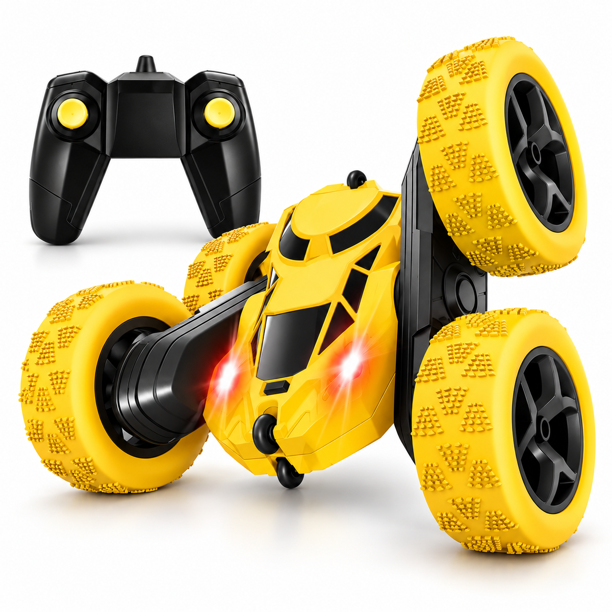 Rc Stunt Car Flipping Remote Control Off Road Tires