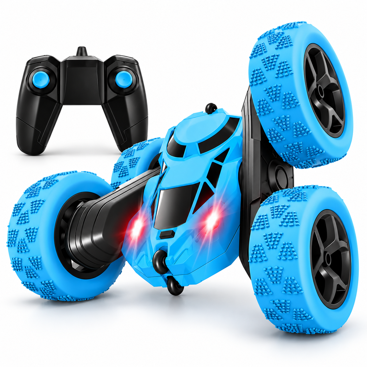 Rc Stunt Car Flipping Remote Control Off Road Tires