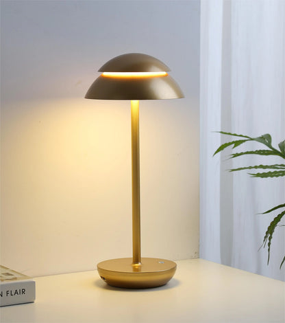 Lampă de masă reîncărcabilă PowerLuxe | Iluminat wireless modern