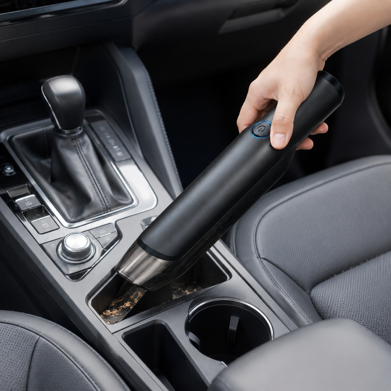 Rechargeable Car Vacuum Portable Cordless Handheld Compact